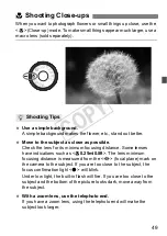 Preview for 49 page of Canon EOS Rebel T1i Instruction Manual