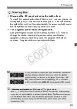 Preview for 59 page of Canon EOS Rebel T1i Instruction Manual