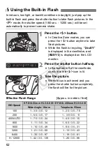 Preview for 62 page of Canon EOS Rebel T1i Instruction Manual