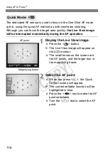 Preview for 116 page of Canon EOS Rebel T1i Instruction Manual