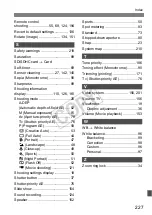 Preview for 227 page of Canon EOS Rebel T1i Instruction Manual