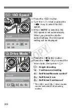 Preview for 234 page of Canon EOS Rebel T1i Instruction Manual