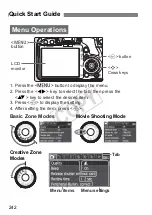 Preview for 242 page of Canon EOS Rebel T1i Instruction Manual