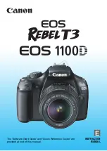 Canon EOS Rebel T3 18-55mm IS II Kit Instruction Manual предпросмотр