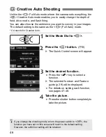 Предварительный просмотр 46 страницы Canon EOS Rebel T3 Basic Instruction Manual