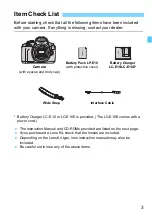 Предварительный просмотр 3 страницы Canon EOS Rebel T5 Instruction Manual