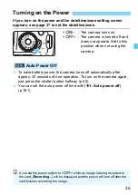 Предварительный просмотр 35 страницы Canon EOS Rebel T5 Instruction Manual