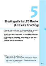 Предварительный просмотр 133 страницы Canon EOS Rebel T5 Instruction Manual