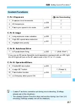 Предварительный просмотр 257 страницы Canon EOS Rebel T5 Instruction Manual