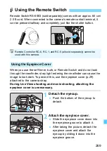 Предварительный просмотр 269 страницы Canon EOS Rebel T5 Instruction Manual