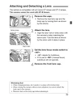 Предварительный просмотр 39 страницы Canon EOS REBEL T5I EOS 700D Instruction Manual