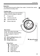 Предварительный просмотр 25 страницы Canon EOS REBEL T6 (W) Basic Instruction Manual