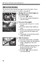 Предварительный просмотр 56 страницы Canon EOS REBEL T6 (W) Basic Instruction Manual