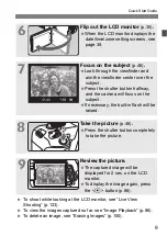 Предварительный просмотр 9 страницы Canon EOS REBEL T6i Basic Instruction Manual