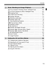 Preview for 13 page of Canon EOS REBEL T6i Basic Instruction Manual