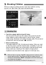 Preview for 77 page of Canon EOS REBEL T6i Basic Instruction Manual