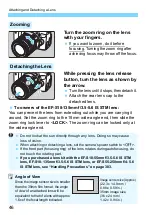 Предварительный просмотр 46 страницы Canon EOS REBEL T6iW Instruction Manual