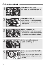 Предварительный просмотр 8 страницы Canon EOS REBEL T7 Basic Instruction Manual