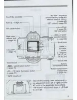 Предварительный просмотр 9 страницы Canon EOS REBEL Ti 300V Date Instructions Manual