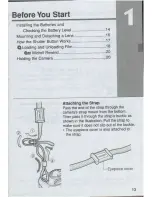 Предварительный просмотр 13 страницы Canon EOS REBEL Ti 300V Date Instructions Manual