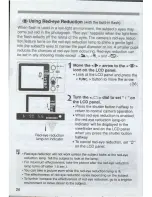 Предварительный просмотр 26 страницы Canon EOS REBEL Ti 300V Date Instructions Manual