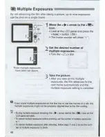 Предварительный просмотр 48 страницы Canon EOS REBEL Ti 300V Date Instructions Manual