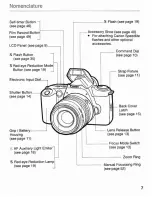 Предварительный просмотр 7 страницы Canon EOS Rebel X/XS Instruction Manual