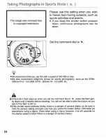 Предварительный просмотр 24 страницы Canon EOS Rebel X/XS Instruction Manual