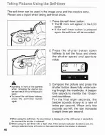 Предварительный просмотр 46 страницы Canon EOS Rebel X/XS Instruction Manual