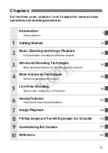Предварительный просмотр 5 страницы Canon EOS REBEL XS EOS REBEL XS Instruction Manual