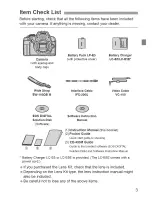 Предварительный просмотр 3 страницы Canon EOS REBEL XS Instruction Manual