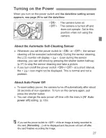 Предварительный просмотр 27 страницы Canon EOS REBEL XS Instruction Manual