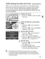 Предварительный просмотр 29 страницы Canon EOS REBEL XS Instruction Manual