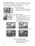 Предварительный просмотр 54 страницы Canon EOS REBEL XS Instruction Manual