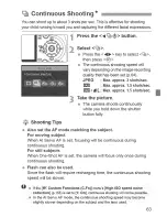 Предварительный просмотр 63 страницы Canon EOS REBEL XS Instruction Manual