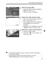 Предварительный просмотр 91 страницы Canon EOS REBEL XS Instruction Manual