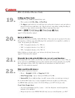 Preview for 10 page of Canon EOSC300 Best Practices Manual