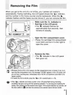 Предварительный просмотр 25 страницы Canon EOSIX Lite Instruction Manual