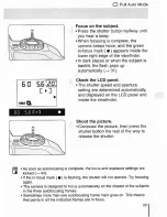 Предварительный просмотр 29 страницы Canon EOSIX Lite Instruction Manual