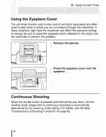 Предварительный просмотр 40 страницы Canon EOSIX Lite Instruction Manual