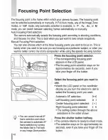 Предварительный просмотр 42 страницы Canon EOSIX Lite Instruction Manual