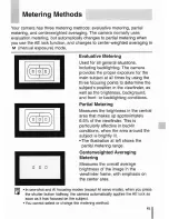 Предварительный просмотр 45 страницы Canon EOSIX Lite Instruction Manual