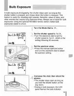 Предварительный просмотр 59 страницы Canon EOSIX Lite Instruction Manual