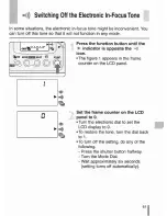 Предварительный просмотр 61 страницы Canon EOSIX Lite Instruction Manual