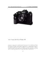 Предварительный просмотр 72 страницы Canon F-1 Instruction Manual