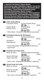 Предварительный просмотр 2 страницы Canon F-502G Calculation Examples