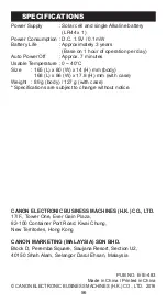 Preview for 57 page of Canon F-570SG User Instruction