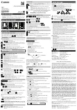 Canon F-605 Instructions preview