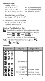 Preview for 9 page of Canon F-605G Instruction Manual