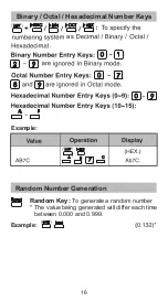 Preview for 16 page of Canon F-605G Instruction Manual